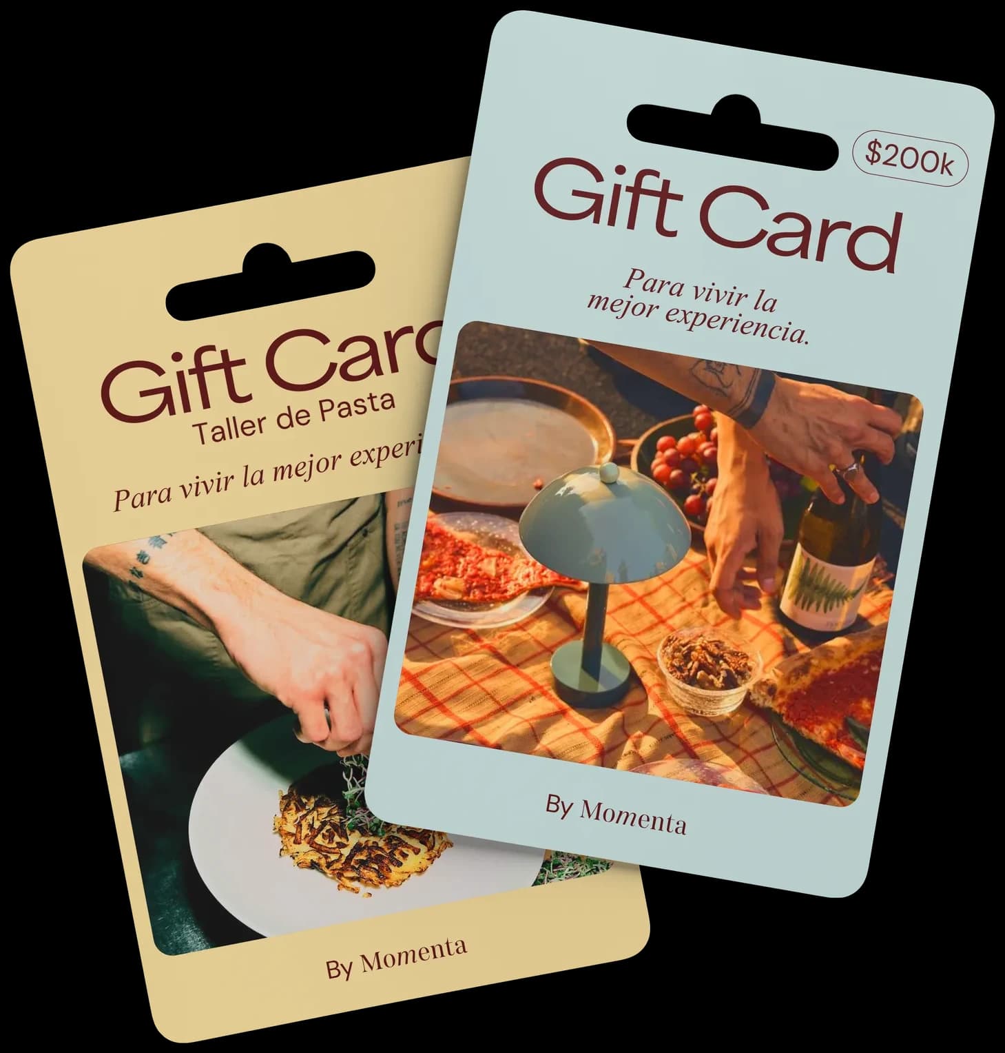Gift cards de Momenta